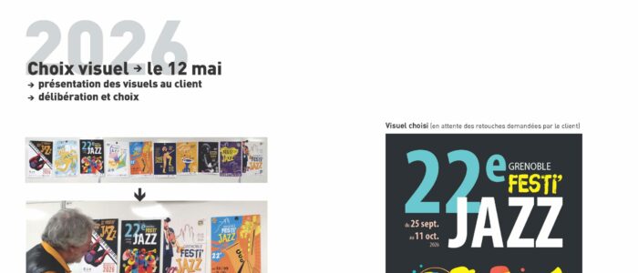 affiche jazz grenoble en cours de finalisation